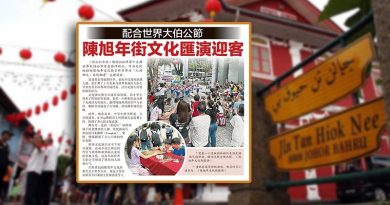 配合世界大伯公节-陈旭年文化汇演迎客